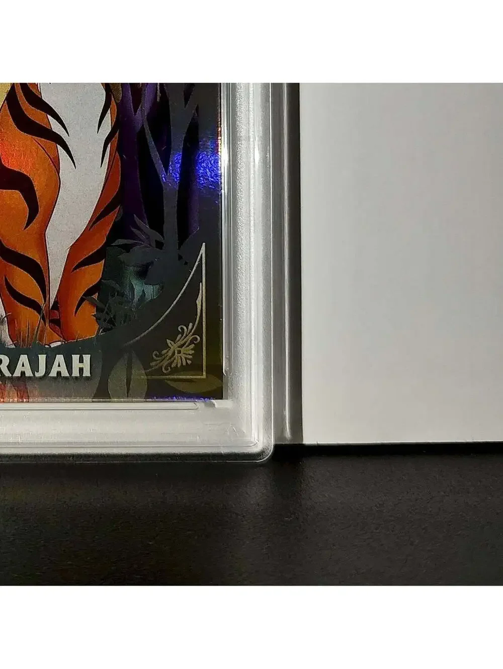 Rajah 2025 Topps Disney #FF-12 Furry Friends Card Aladdin PSA 9